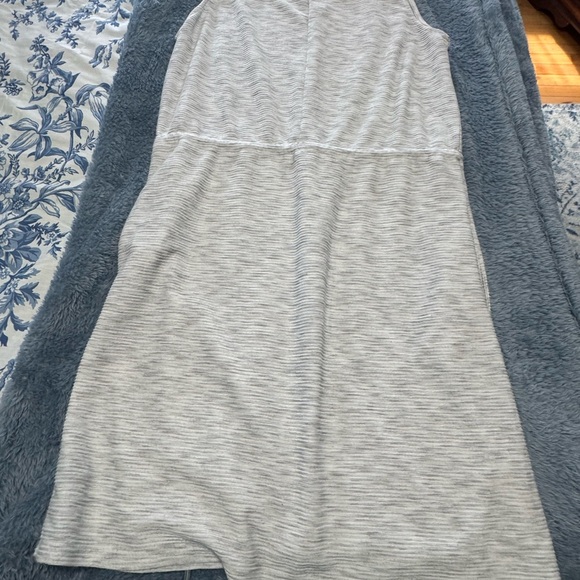 The Limited Heather Gray Sleeveless Drawstring Waist Dress – Size Small - Picture 6 of 7